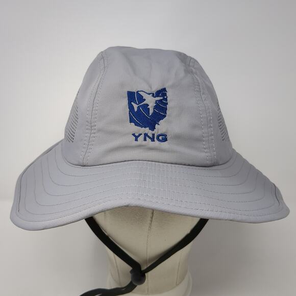 YNG Dri-Duck Boonie Hat Gray One Size Adjustable Drawstring Polyester - Picture 2 of 9